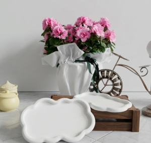 Χειροποίητος Γύψινος Δίσκος Οργάνωσης. The Cloud Tray