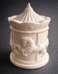 Χειροποίητο Γύψινο Διακοσμητικό Καρουζέλ Φωτογραφία 1