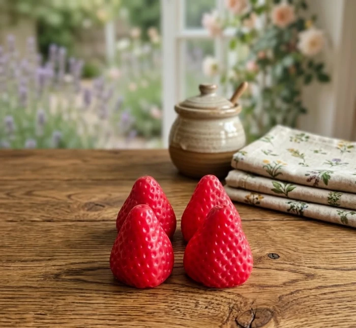 Φράουλα waxmelts σόγιας. The Strawberry Soul